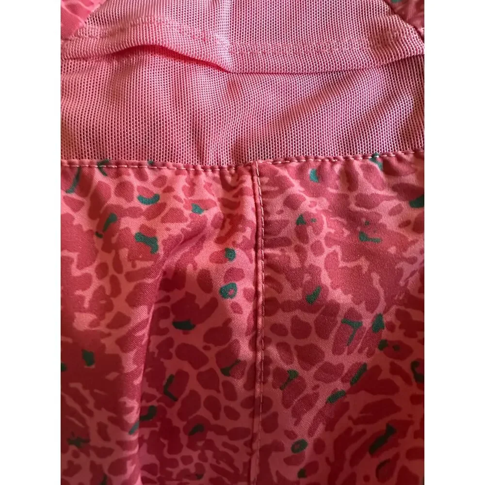 Nike Women's One Dri-FIT Mid-Rise Brief Lined Shorts, Coral Chalk, Small, NWT